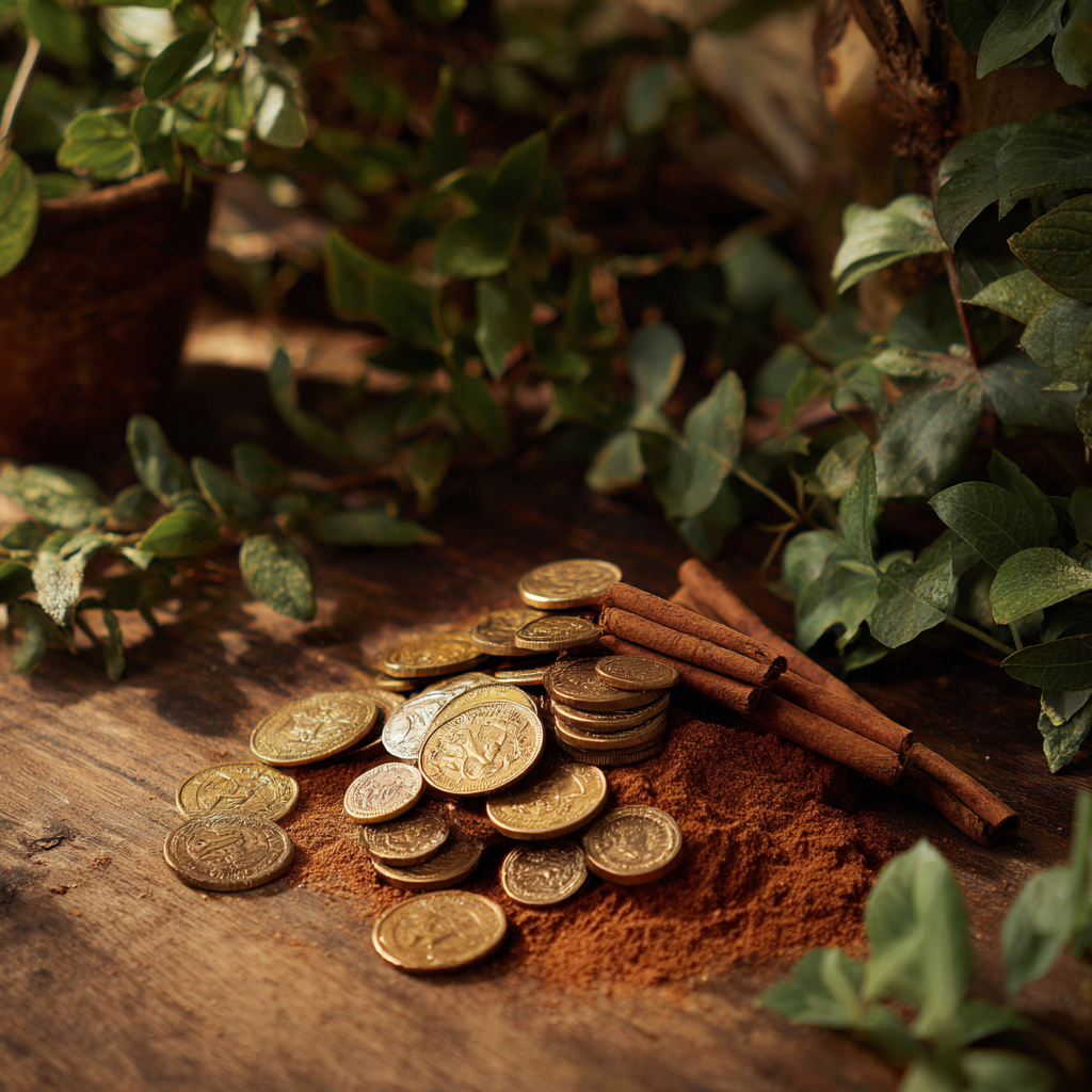 Money Rolls Incense Powder