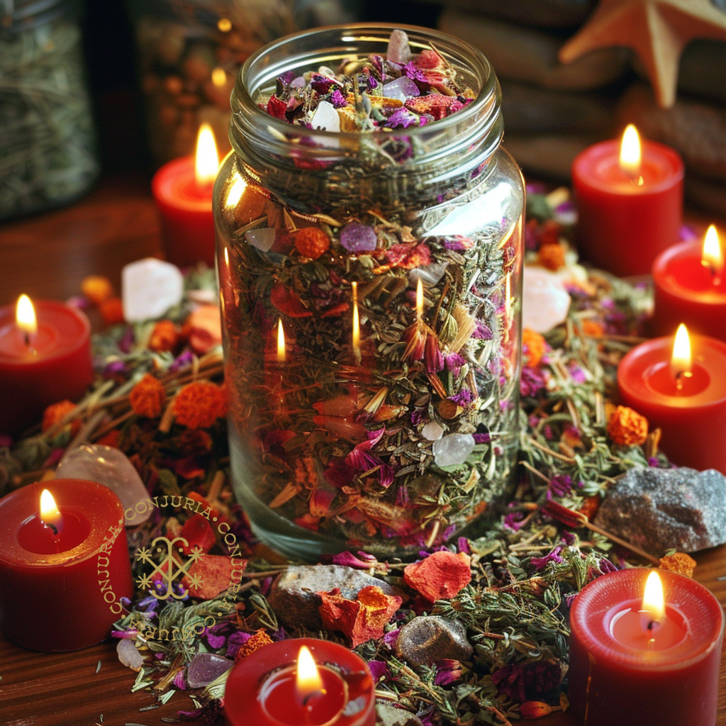 a hoodoo protection jar