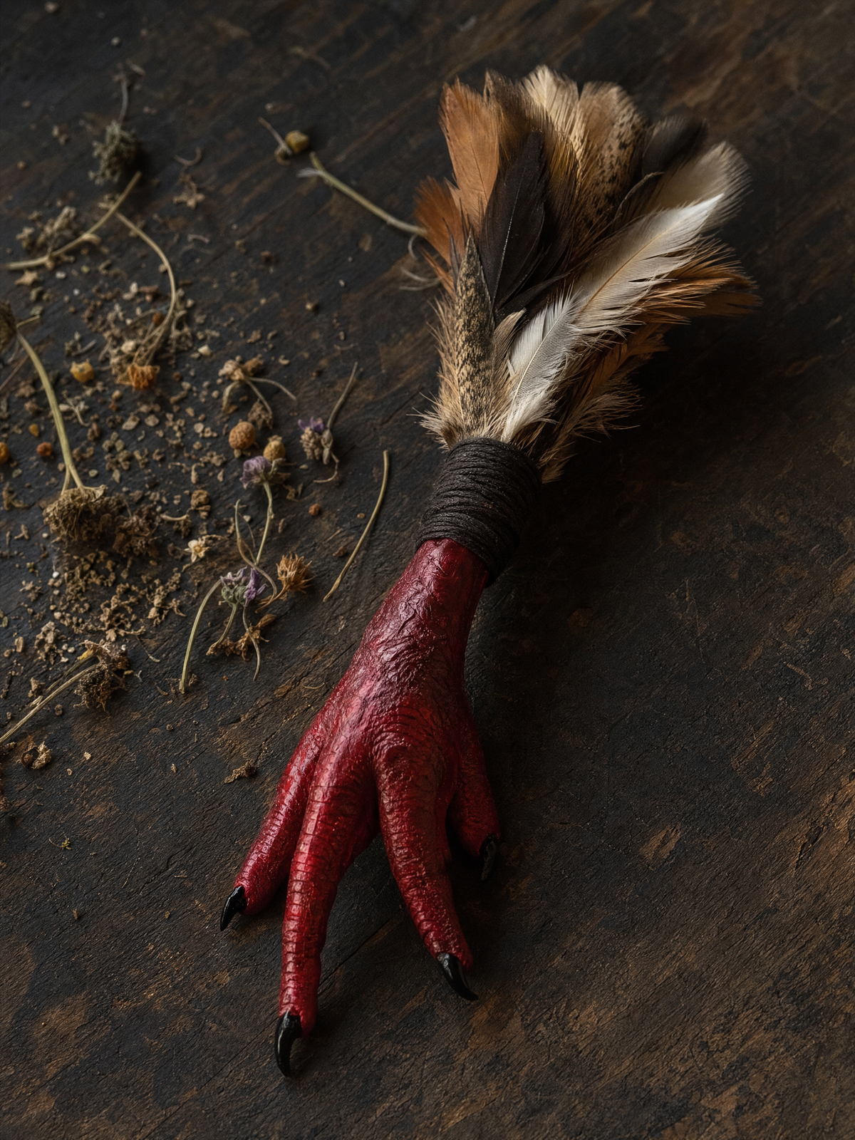 Chicken Foot Ancestral Altar Broom